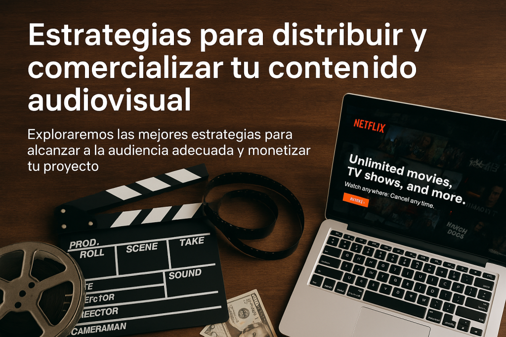 Estrategias distribución creaciones audiovisuales
